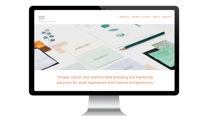 BrandSpace • Squarespace Website Redesign